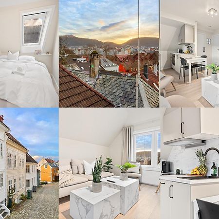 Apartmán View To Bryggen - Renovated Dec 24 - Historic Cobblestone Street Bergen Exteriér fotografie